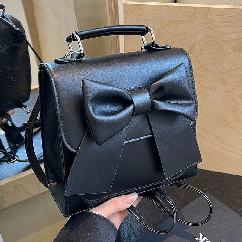 Elegant Bow Accent Backpack