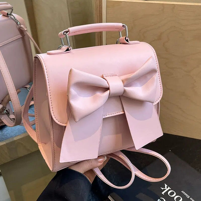 Elegant Bow Accent Backpack