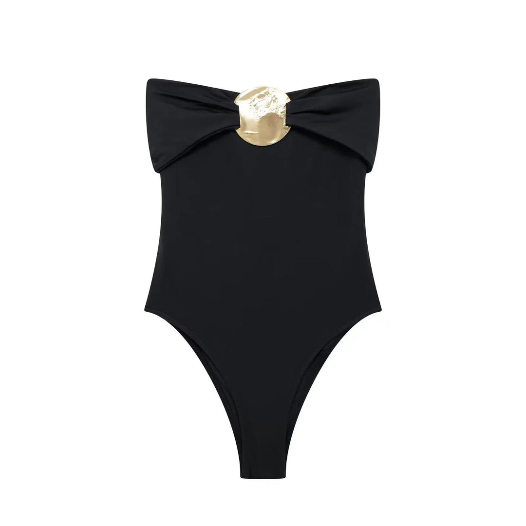 Elegant Bow Accent Bodysuit