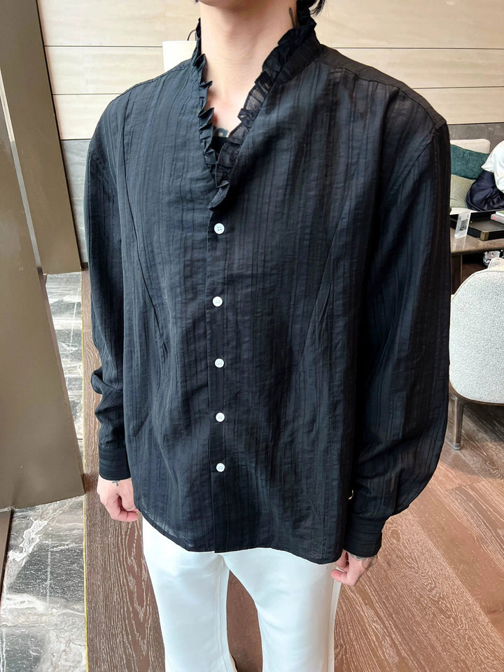 Elegant Button-Down Long Sleeve Shirt