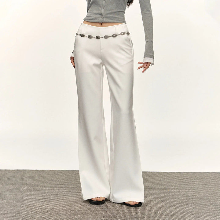 Elegant Casual Wide-Leg Pants