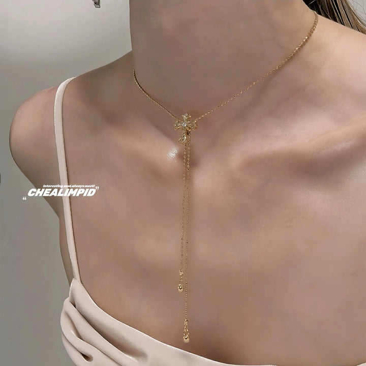 Elegant Cross Pendant Necklace