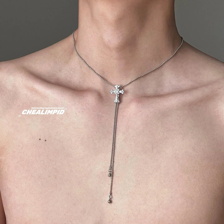 Elegant Cross Pendant Necklace