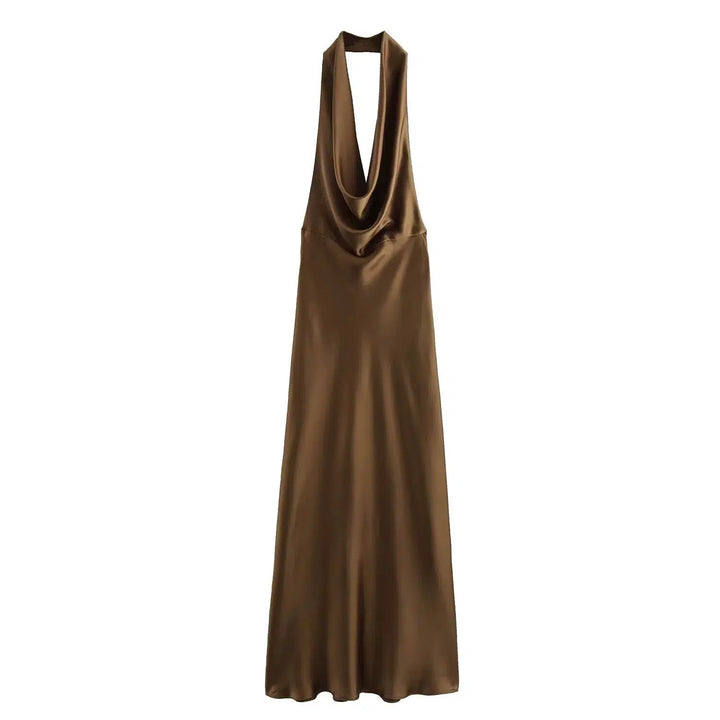 Elegant Halter Neck Sundress