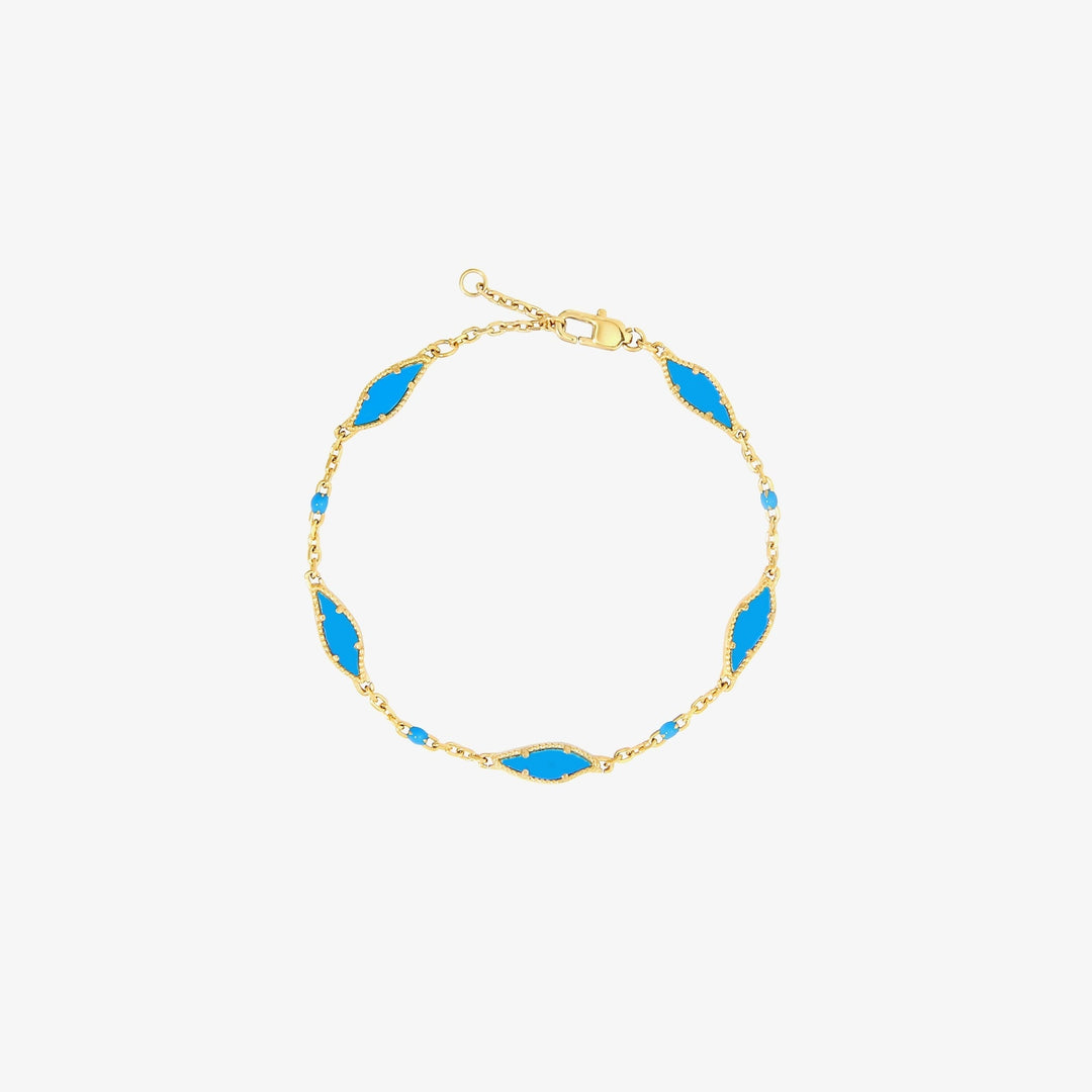 Elegant Oval Link Bracelet