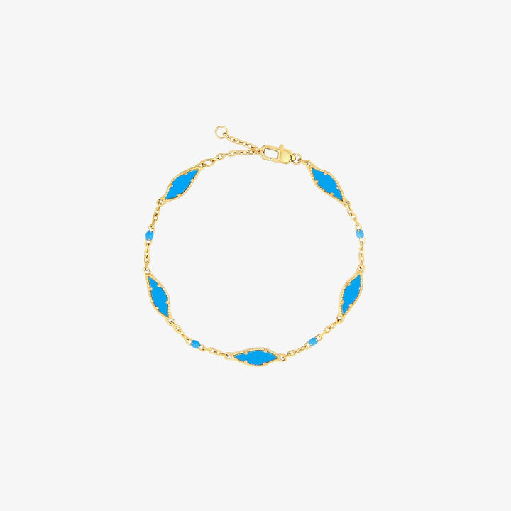 Elegant Oval Link Bracelet