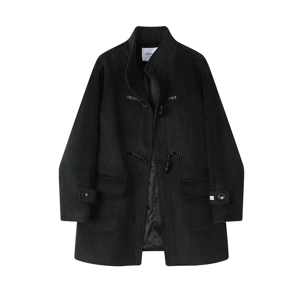 Toggle Fastenings Wool Coat