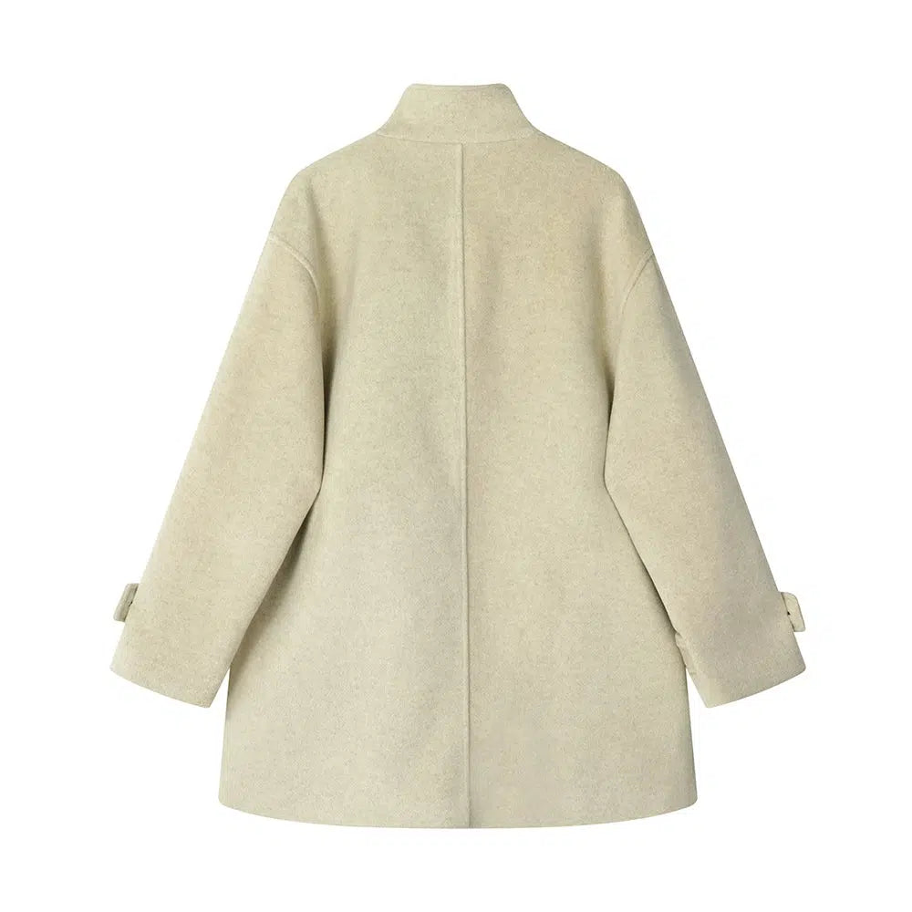 Toggle Fastenings Wool Coat