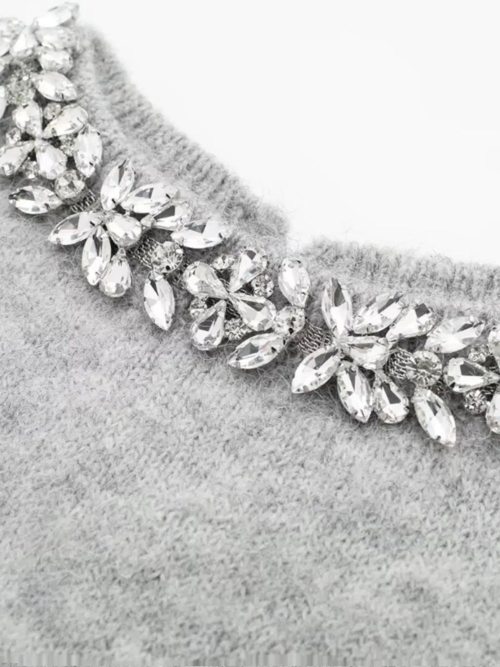 Embellished Knit Sweater