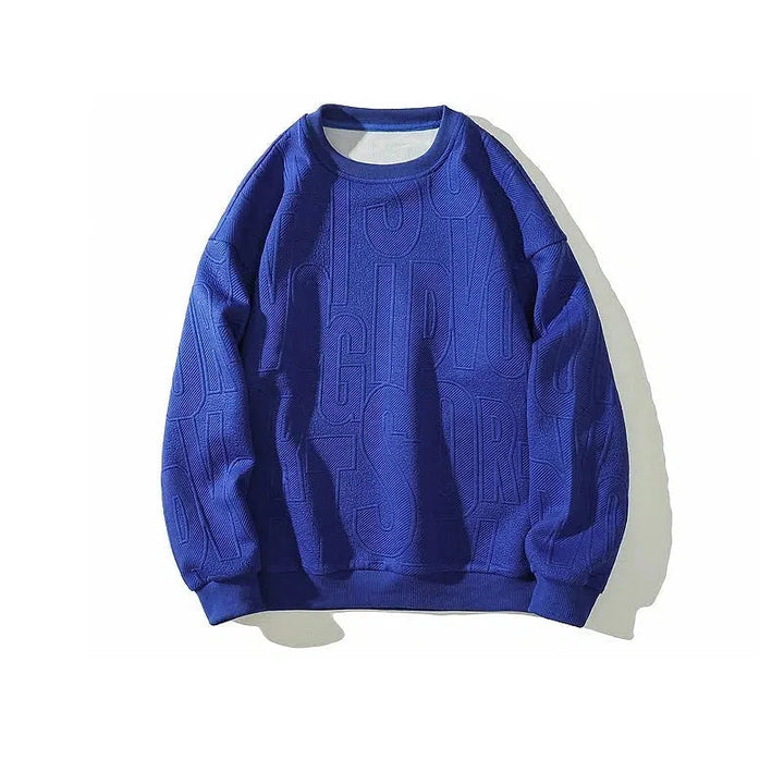 Embossed Graphic Sweatshirt