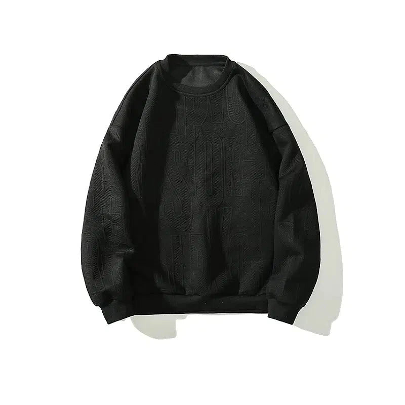 Embossed Graphic Sweatshirt