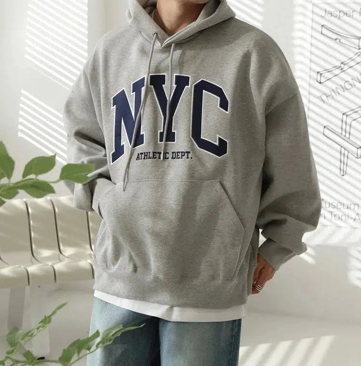 Embroidered Hooded Sweatshirt