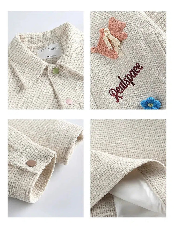 Embroidered Patchwork Jacket