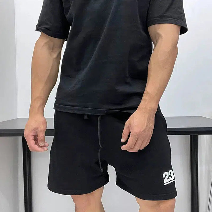 Embroidery Athletic Shorts