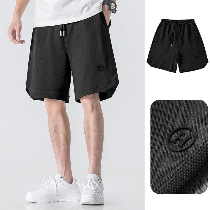 Embroidery Breathable Track Shorts