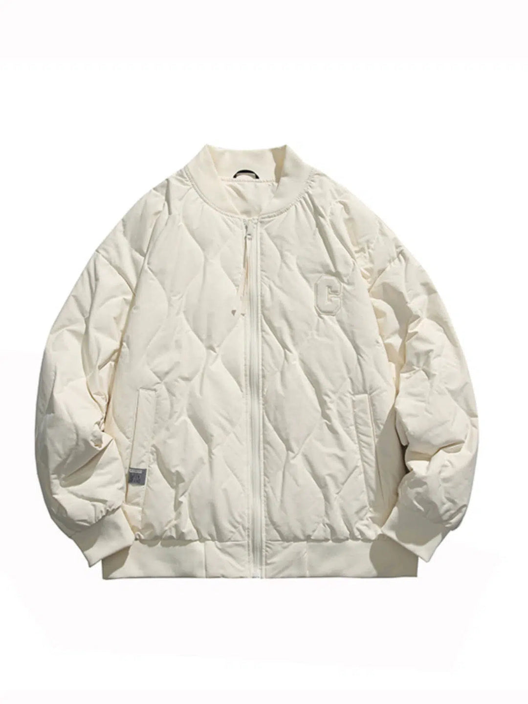 Embroidery Quilted Down Jacket