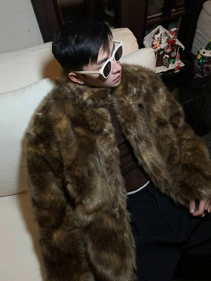 Faux Fur Mink Coat The Korean Fashion