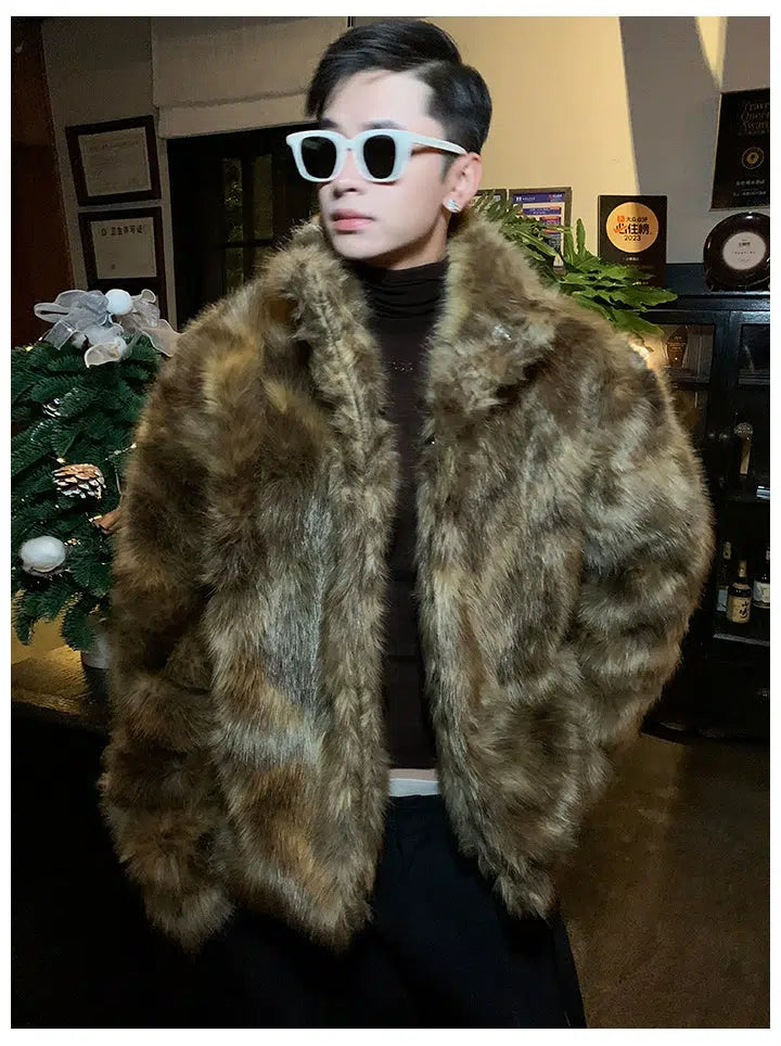 Faux Fur Mink Coat The Korean Fashion