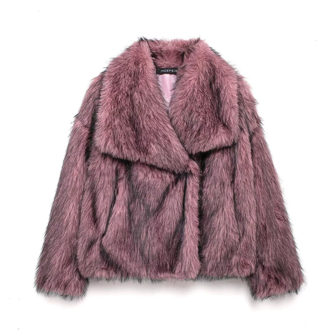 Faux Fur Short Coat