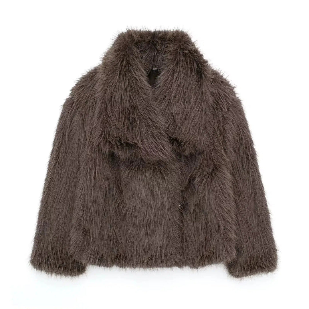 Faux Fur Short Coat