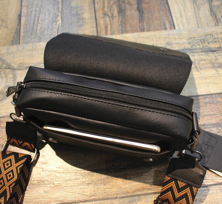 Faux Leather Crossbody Phone Bag