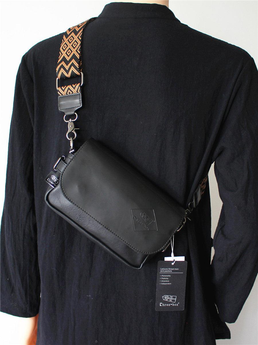 Faux Leather Crossbody Phone Bag