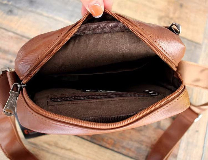 Faux Leather Crossbody Phone Bag