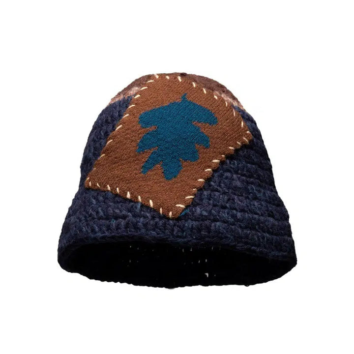 Flower Patch Knitted Fisherman Hat