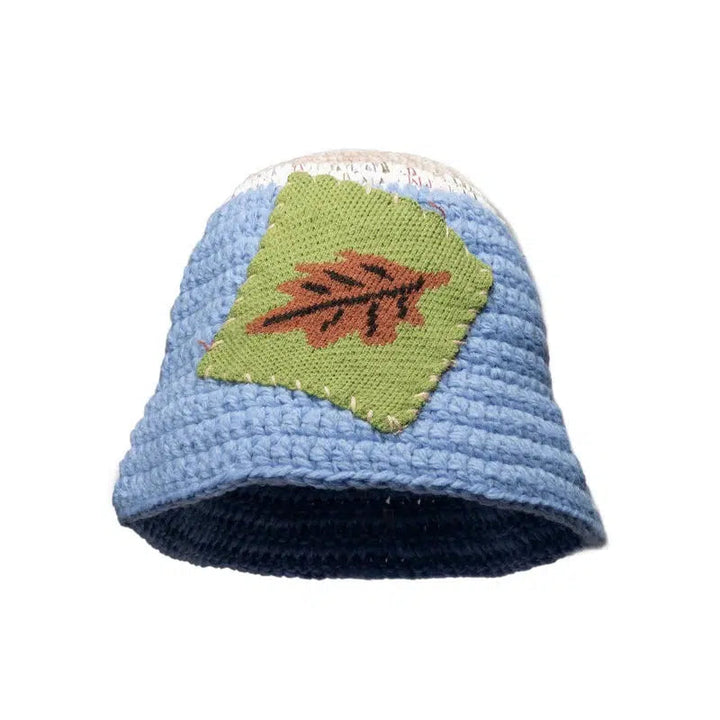 Flower Patch Knitted Fisherman Hat