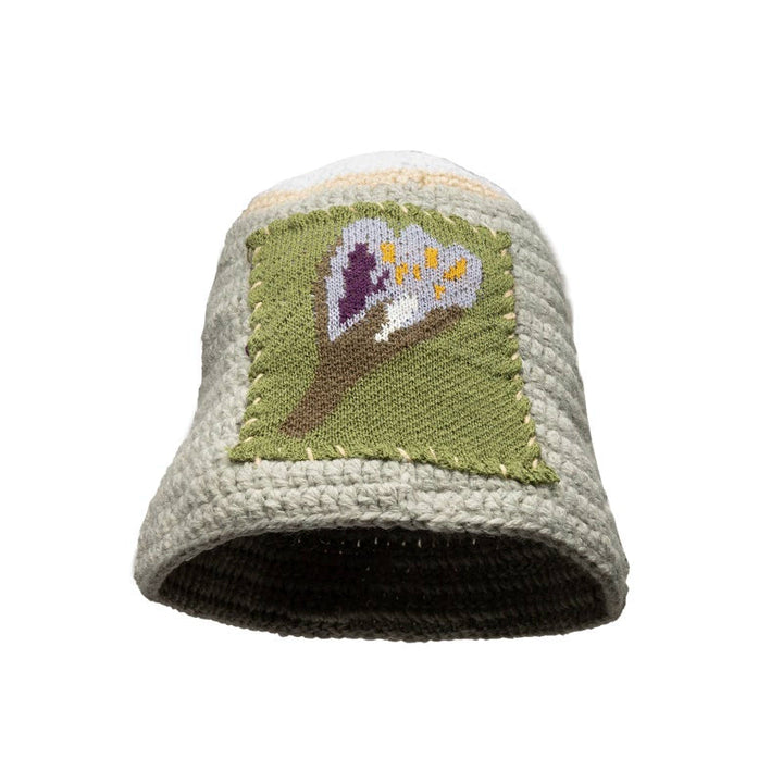 Flower Patch Knitted Fisherman Hat