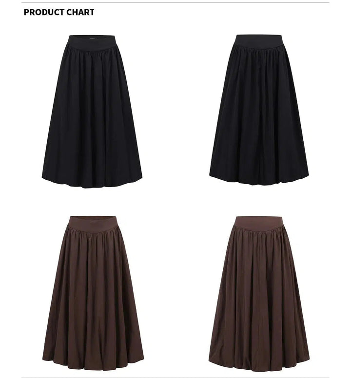 Flowy Maxi Skirt with Side Pockets