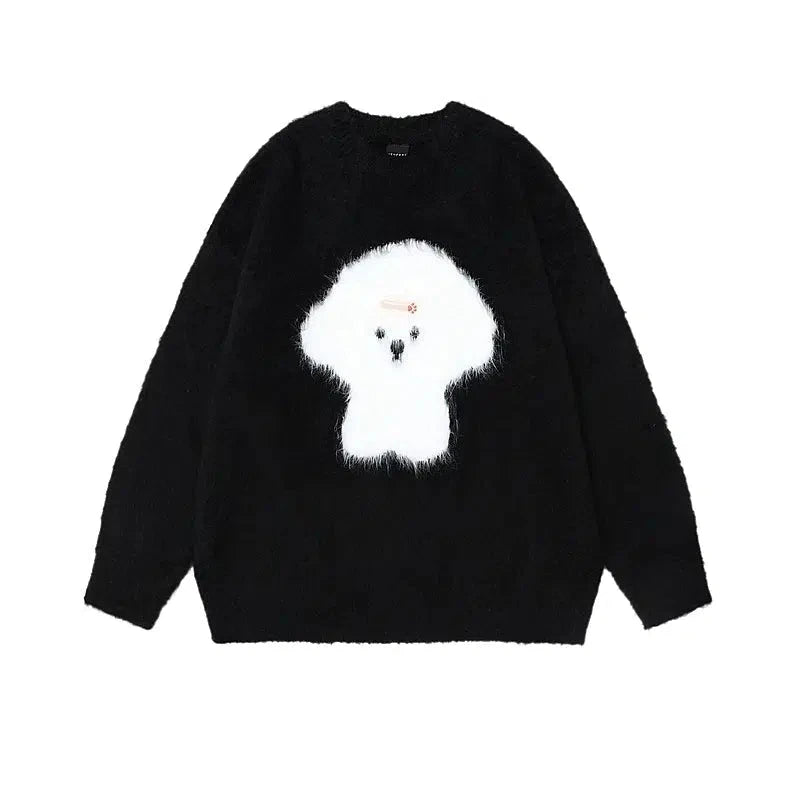 Fluffy Dog Cozy Knitwear