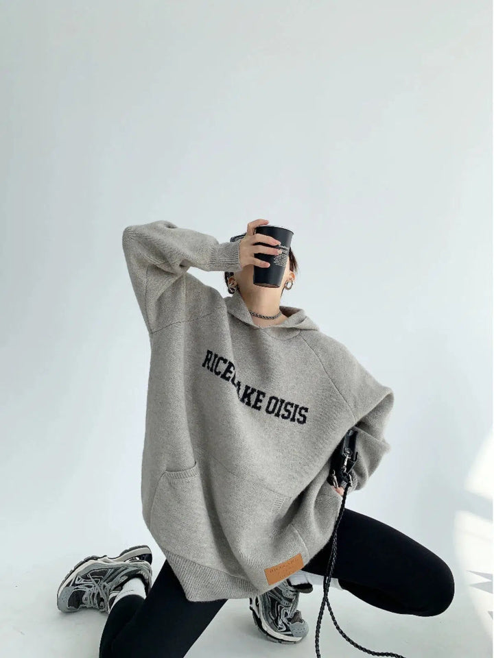 Front Pocket Hooded Pullover Sweatshirt