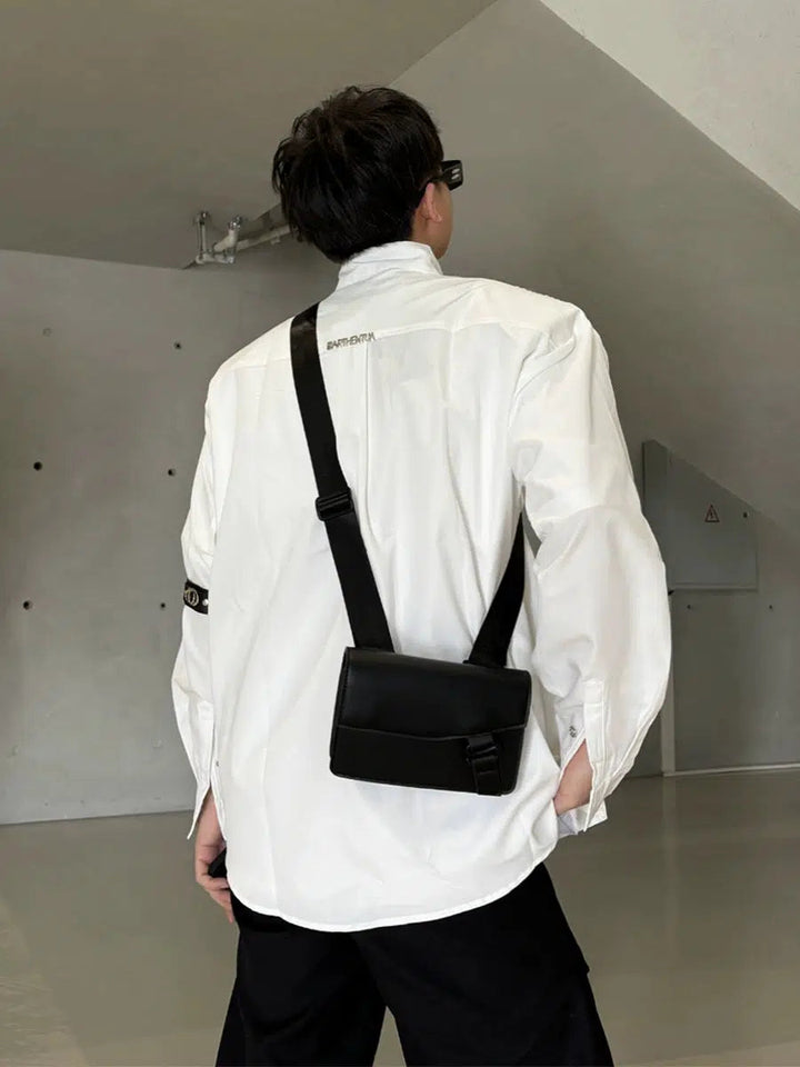 Front Pocket Modern Crossbody Bag