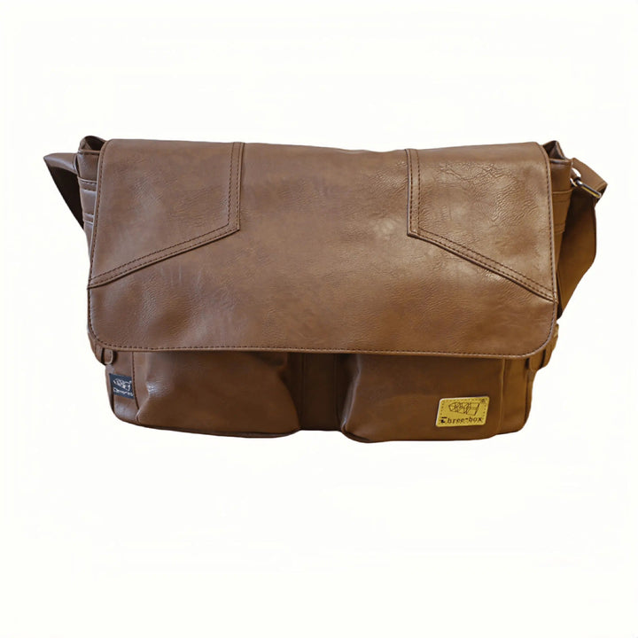 Front Pockets Messenger Shoulder Bag