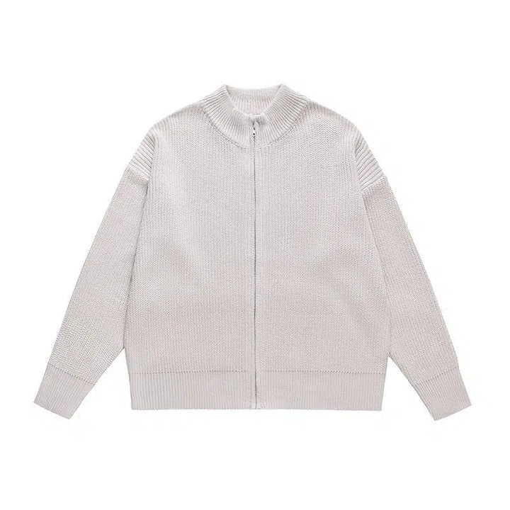 Full Zip Knitted Jacket