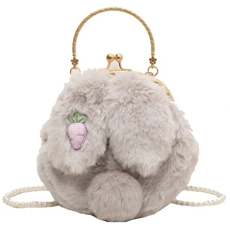 Furry Bunny Shoulder Bag