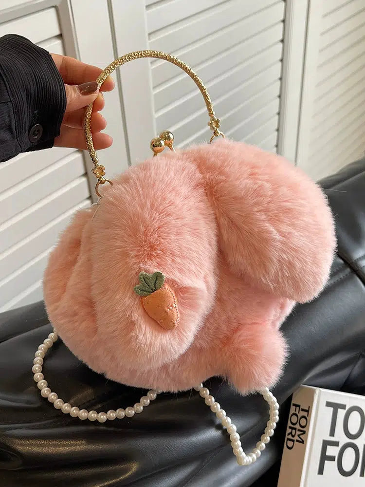 Furry Bunny Shoulder Bag