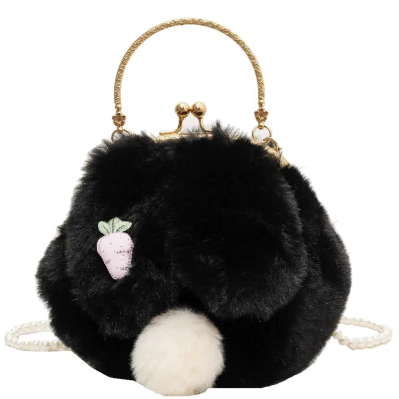 Furry Bunny Shoulder Bag