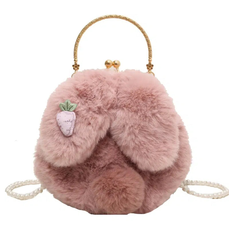 Furry Bunny Shoulder Bag