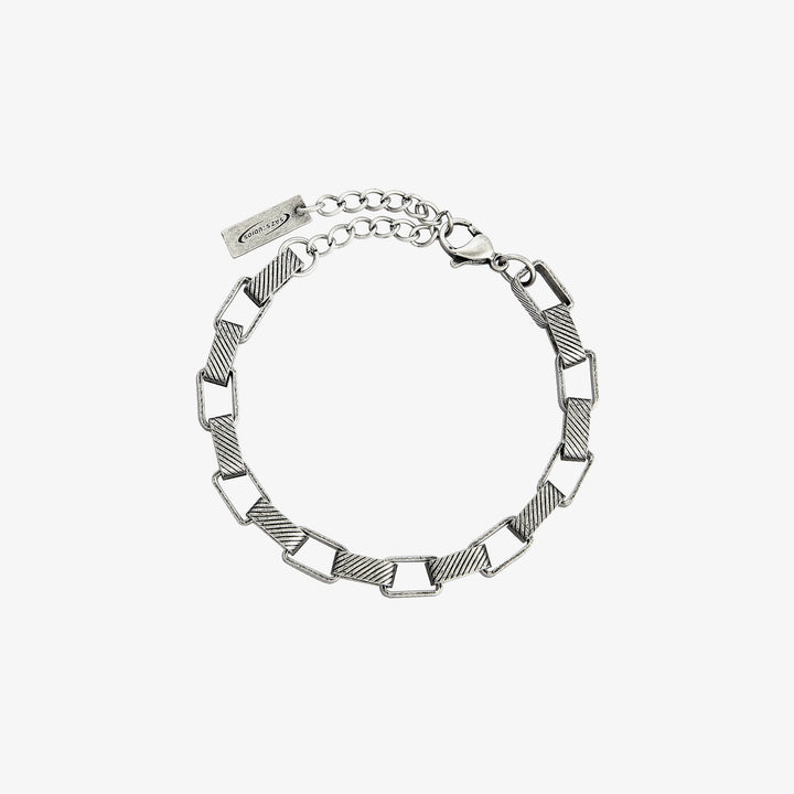 Geometric Link Bracelet