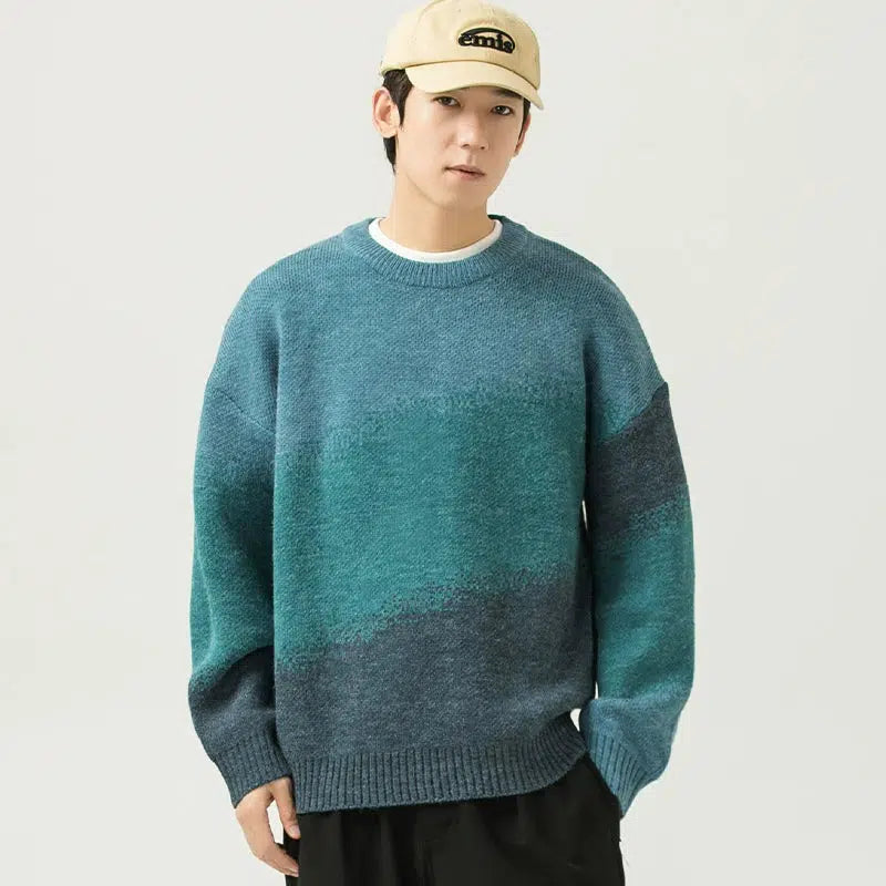 Gradient Color Sweater