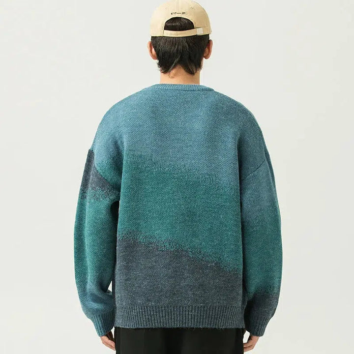 Gradient Color Sweater