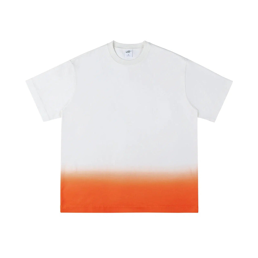 Gradient Round Neck T-shirt