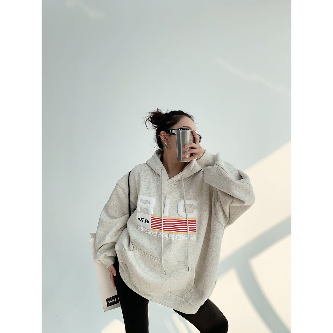 Graphic Design Oversized Hoodie