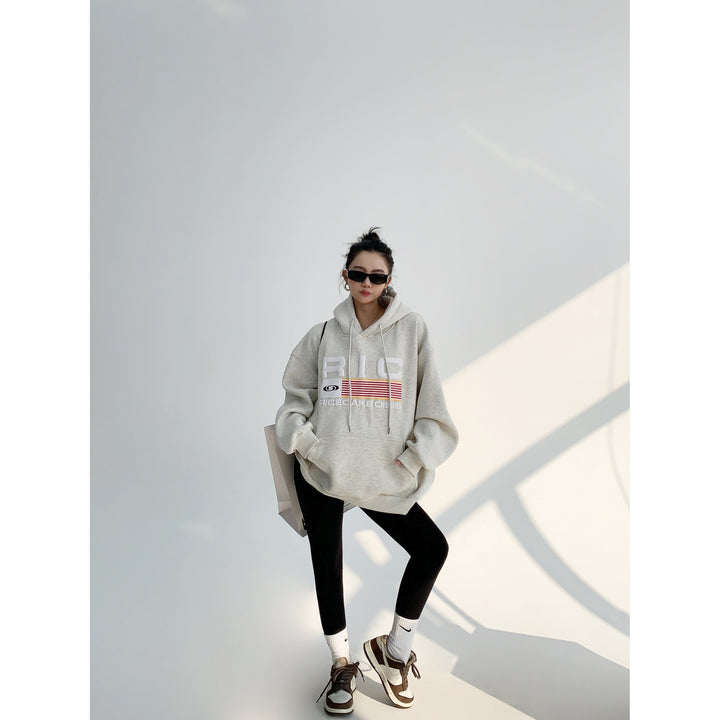 Graphic Design Oversized Hoodie