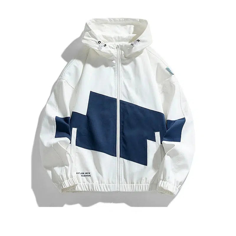 Graphic Hooded Jacket