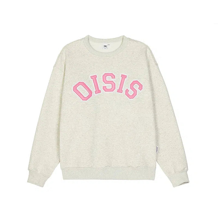 Graphic Lettering Oversized Sweatshirt