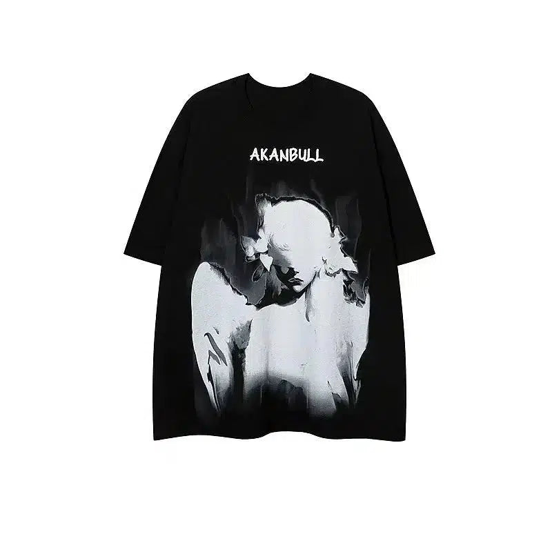 Graphic Print Oversized T-shirt