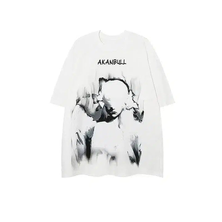 Graphic Print Oversized T-shirt